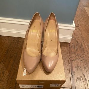Christian Louboutin Decollete 100 Jazz Calf Size 37.5